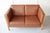 Mid-Century Danish Brown Leather Sofa by Stouby, 1960s For Sale - Image 4 of 7