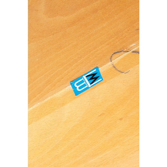 Vintage German Dining Chairs in Beech, 1960s, Set of 4 For Sale - Image 9 of 10