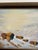 Vintage Bison Landscape Painting – Oil on Canvas, Signed “Luci,” Framed For Sale - Image 4 of 10