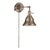 Chapman & Myers for Visual Comfort Signature Boston Swing Arm in Antique Nickel with SLE Shade For Sale