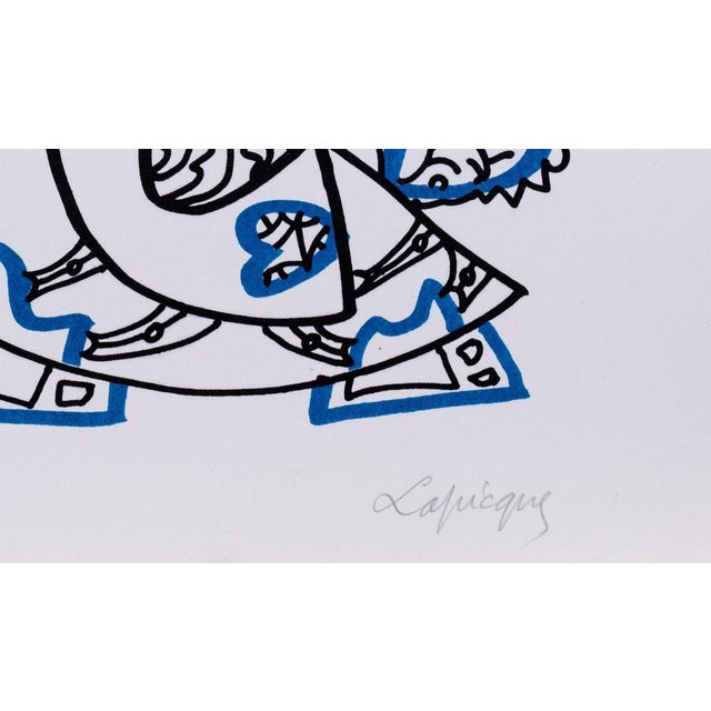 Charles Lapicque, Personnage au chapeau, Lithograph For Sale - Image 5 of 6