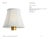 Visual Comfort Signature 5" Linen Bell Empire Shade Designer: Visual Comfort Signature Height: 5" Base: Shade Details: 4"...