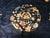 Chinese Vintage Room Size Chinese Art Deco Rug, Hand-Knotted Navy Blue, Taupe, 9' x 12' For Sale - Image 3 of 18