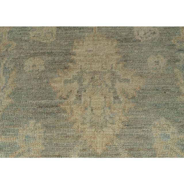 Oushak Rug 3'1" x 5' #21369 For Sale - Image 4 of 8