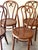 Wood Vintage Thonet Sweetheart Bentwood Cane Bistro Cafe Chairs--Set of 4 For Sale - Image 7 of 9