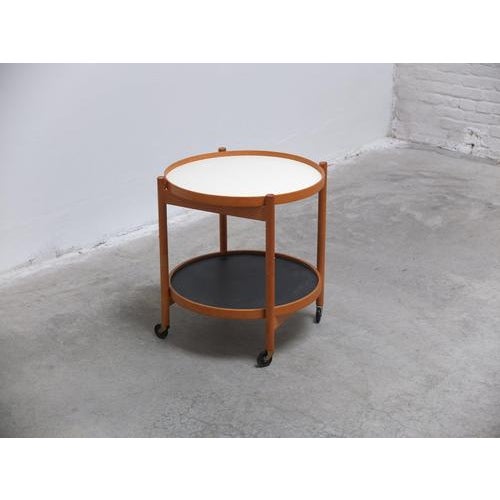 Serving Trolley with Reversible Trays by Hans Bølling for Torben Ørskov, 1960s For Sale - Image 4 of 15