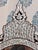 White 1990s Oval Shaped White Mother of Pearl Inlaid Mirror For Sale - Image 8 of 8