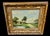 Traditional Antique European Pastoral Landscape Oil on Canvas, Signed by Artist For Sale - Image 3 of 10