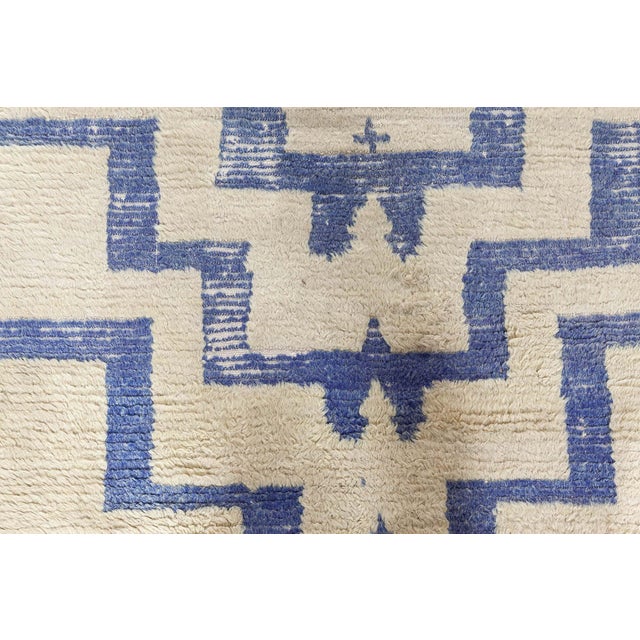 Textile Vintage Turkish Tulu Rug Doris Leslie Blau For Sale - Image 7 of 8