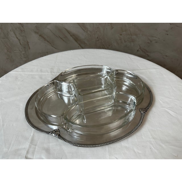 Vintage Serving Dish in Glass, 1900 For Sale - Image 4 of 11
