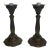 Vintage Candlestick Table Lamps-a Pair For Sale