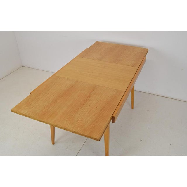 Mid-Century Folding Dining Table attributed to Frantisek Jirak for Tatra, 1960s For Sale - Image 14 of 18