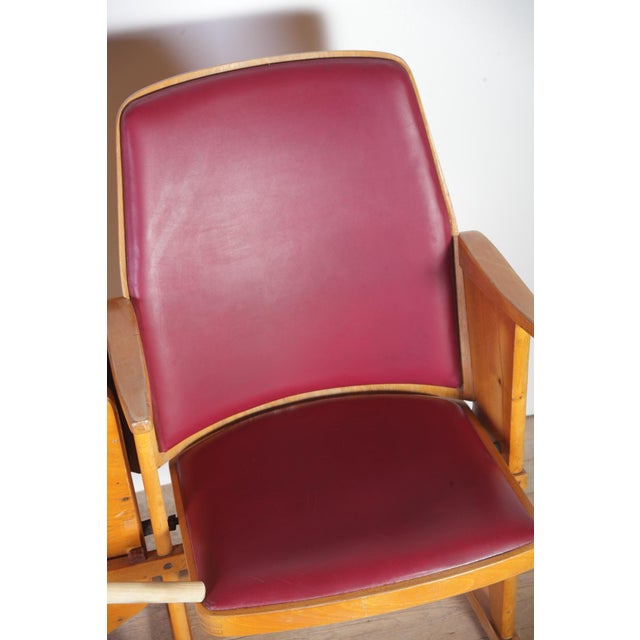 Vintage Cinema Bench from Ton, 1960s For Sale - Image 6 of 7