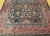 19th Century Oversized Persian Farahan Sarouk Rug, Hand-Knotted Wool, Allover Geometric Design, Navy & Red, 11x17 For Sale - Image 11 of 16