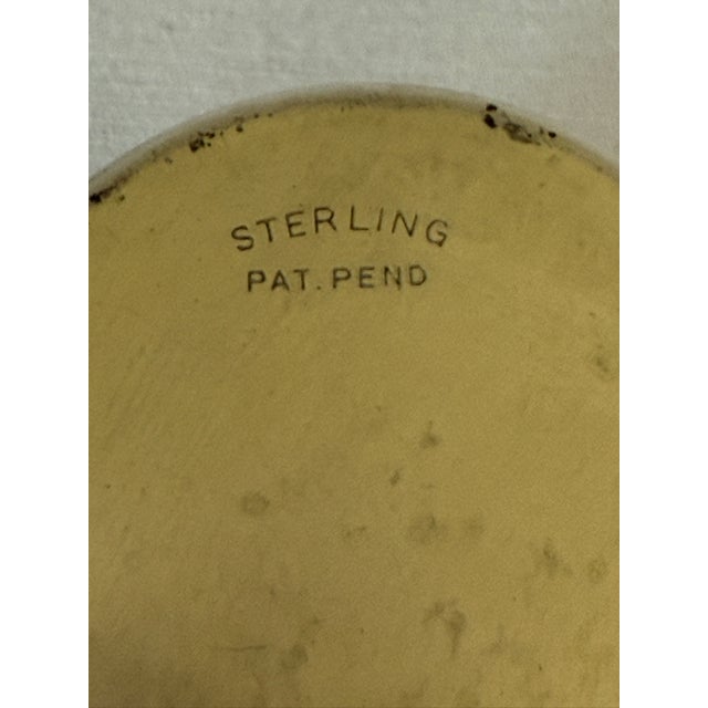 Mid 20th Century Sterling Silver Trash/Garbage Can Toothpick Holder For Sale - Image 10 of 10