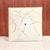 Vintage Square Glass Ceiling Light Shade | Wheat Grass Design For Sale - Image 4 of 4
