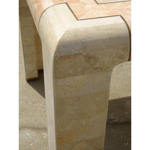 Vintage Stone Marquetry Living Room Table, 1950s For Sale - Image 14 of 18