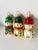 Traditional 1990s Vintage Christmas Ornament Set of 3 Snowmen For Sale - Image 3 of 3