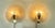 Mid-Century Modern Ice Murano and Brass Shell Shapes Wall Lamps from Hillebrand, 1960s, Set of 2 For Sale - Image 3 of 18