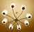 Large Glass and Chrome Pendant Light from Kaiser-Leuchten, 1970s For Sale - Image 6 of 17