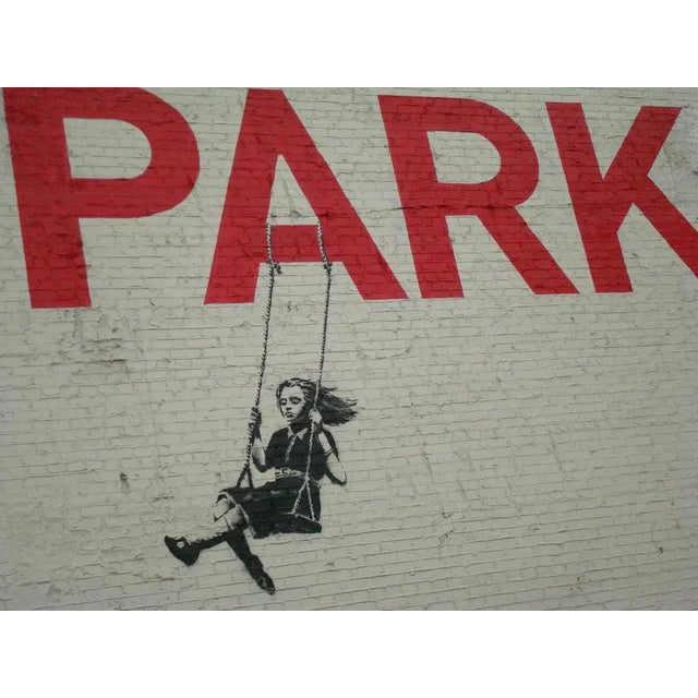 Banksy Art by Lisa Fong Print, 27" x 36" For Sale