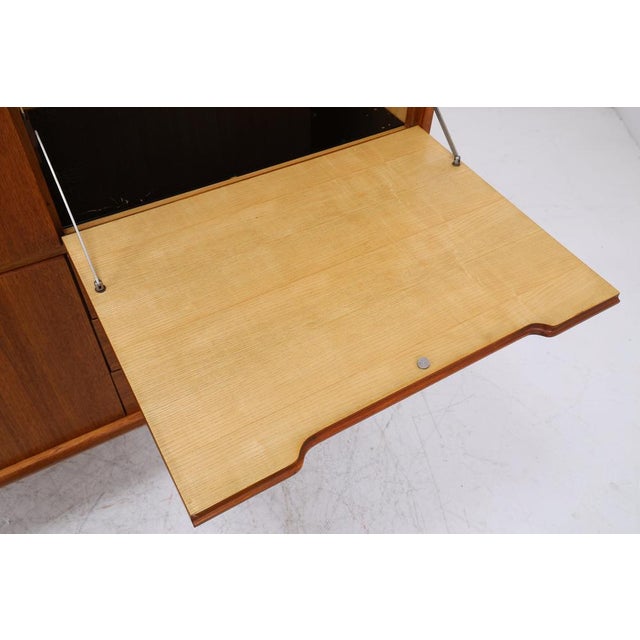 Vintage Danish Highboard in Teak by Børge Mogensen, 1960s For Sale - Image 10 of 18