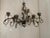 Florentine Art Brown and Gold Handmade Brushed Metal 10 Light Wrought Iron Chandelier from Simoeng, Italy For Sale - Image 11 of 14