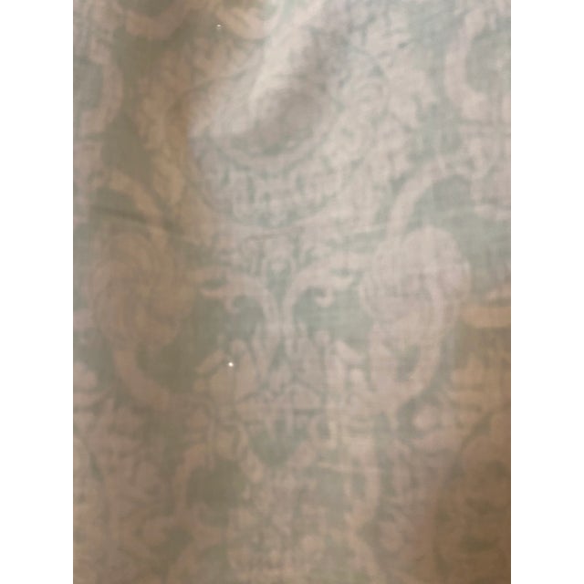 Brunschwig & Fils "Marquesas Aqua" Designer Fabric - 4 Yard Piece For Sale - Image 9 of 10