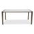 Kristalia Sushi Wooden Dining Table in White and Silver For Sale - Image 11 of 13