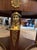 1970s “Neoclassical Empire Style Mahogany Round Center Table With Gilt Bronze Figural Mounts” For Sale - Image 5 of 5