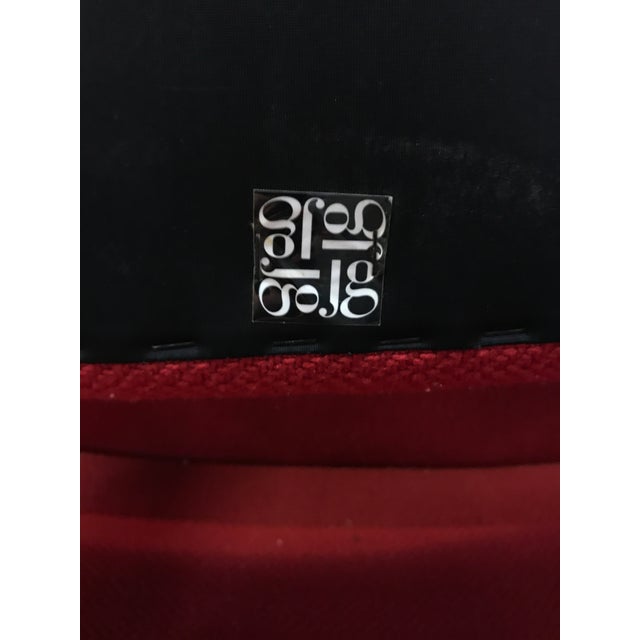 J. G. Furniture Red Laminate Dining Chairs Set of 6 Chairish