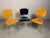 1950s Folding Dining Chairs by Armin Wirth for Aluflex, Switzerland, 1951, Set of 3 For Sale - Image 5 of 7
