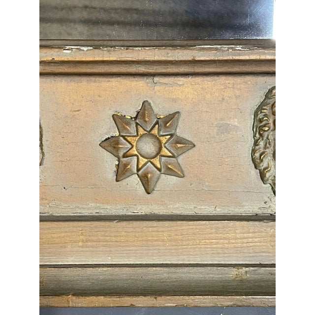 19th Century Wall, Console or Pier Cherub Mirror For Sale In New York - Image 6 of 10