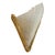 French Art Deco Brass & Frosted Glass Shield Shaped Wall Sconces - A Pair For Sale - Image 4 of 9