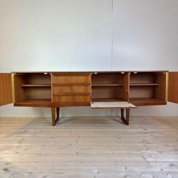 Vintage English Teak Sideboard, 1960 For Sale - Image 3 of 5