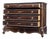 French Inlaid Chest of Drawers with Faux Marble Top For Sale - Image 9 of 10