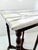 Mid-20th Century English Regency Revival Mahogany Marble Top Plant Stand For Sale - Image 9 of 11