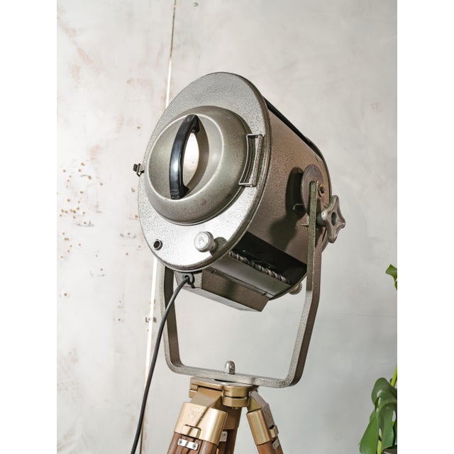 Large Industrial Theater Spotlight Floor Lamp from ADB, Belgium, 1960s For Sale - Image 14 of 18