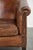 Vintage Club Chair in Sheepskin Leather For Sale - Image 9 of 14