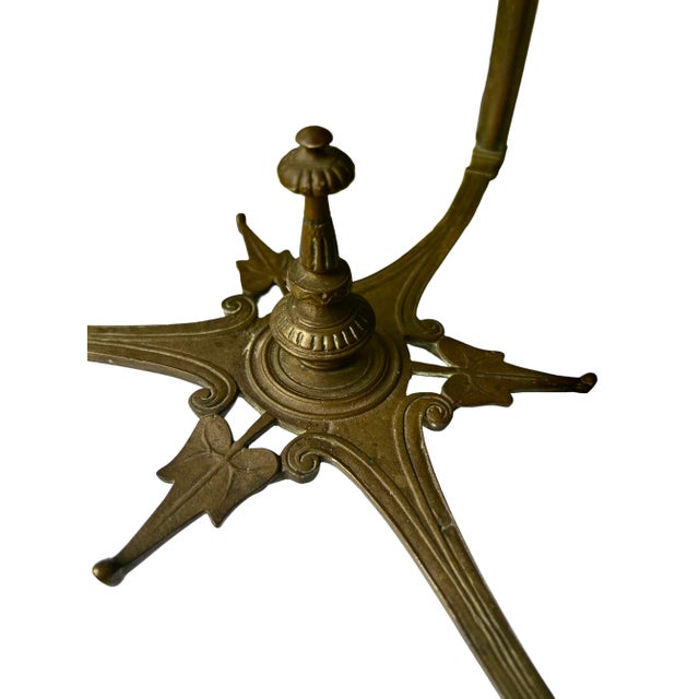 French 19th Century Bronze Tall Side Table or Trepied Stand by Ferdinand Levillain For Sale - Image 11 of 13