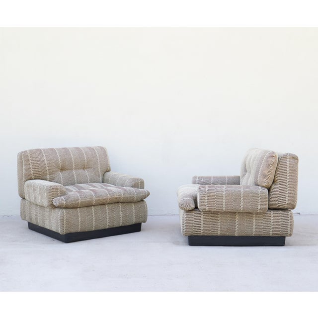 Vintage Lounge Chairs from Saporiti, 1970s, Set of 2 For Sale - Image 14 of 14