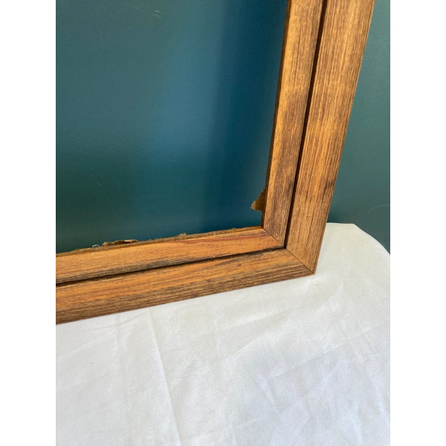 1960s Mid-Century Handmade Solid Wood Frames, Set of 2 For Sale In Oklahoma City - Image 6 of 7