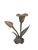 Brass Vintage Brass Lily Flower Candle Holder For Sale - Image 8 of 18