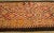 1890s Antique Red Rust Geometric Julkhir Uzbekistan Knotted Wide Gallery Rug For Sale - Image 4 of 8