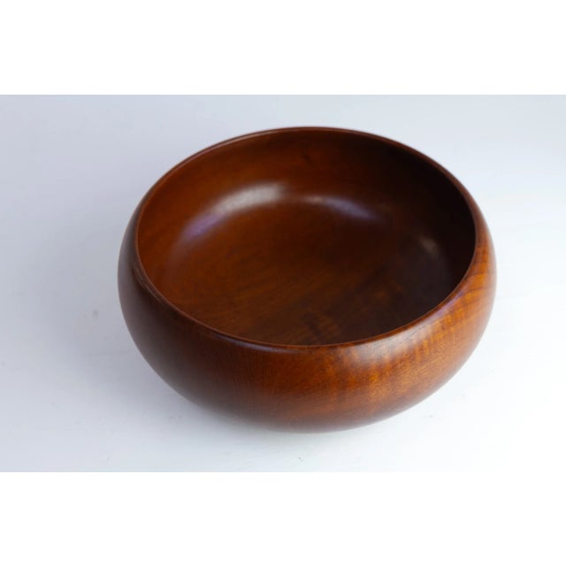 Mid-Century Modern Danish Teak Bowl by Kay Bojesen, 1950s For Sale - Image 9 of 17