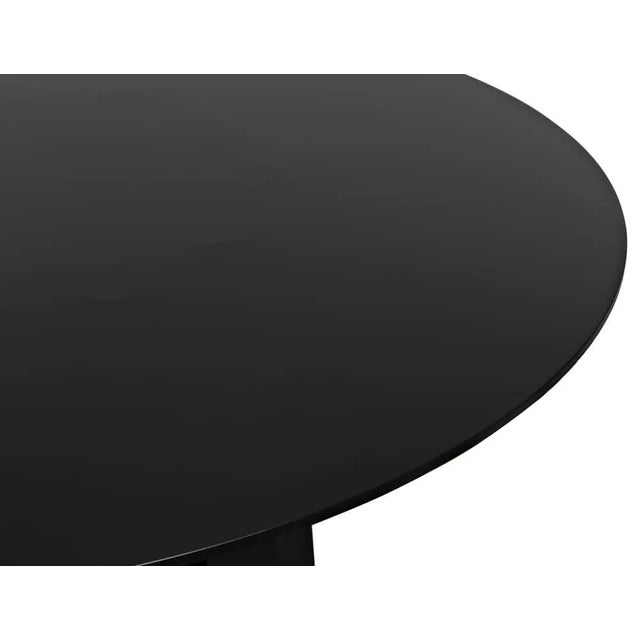 Not Yet Made - Made To Order NOIR Column Dining Table, Black Iron For Sale - Image 5 of 7