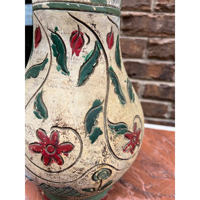 Up for consideration is a beautiful Japanese style pottery vase. This would look lovely in your home and it is a great...