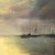 Impressionist Sundance Upon the Sea by Leigh Ann Van Fossan | Oil on canvas Seascape with boats and clouds For Sale - Image 3 of 5