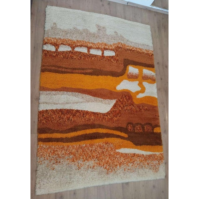 Vintage Wool Rug, 1970s For Sale - Image 11 of 18