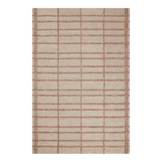 Chris Loves Julia x Loloi Bradley Rose / Blush 2'-3" x 3'-9" Accent Rug For Sale